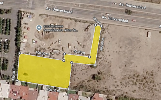 TERRENO EN VENTA AV. UNIVERSIDAD
